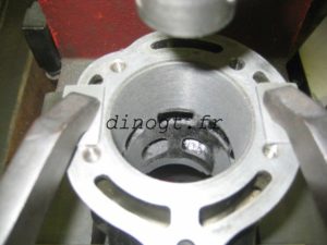 Réalésage cylindre Yamaha 350 RDLC - Banshee -1