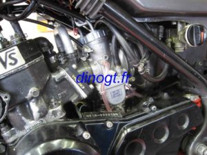 350 RDLC spacers inclinés et boite à air et carburateurs