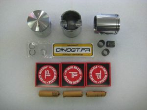 3 kits pistons coulés pour Kawasaki 500 H1