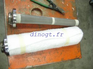 Réfection de silencieux d'echappement